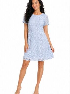 ANN TAYLOR Lace Midi Dress. EUC
